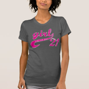 Girl At The Rock Show Logo Tee
