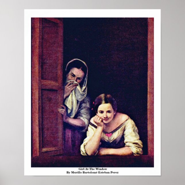 Girl At The Window Poster (Front)