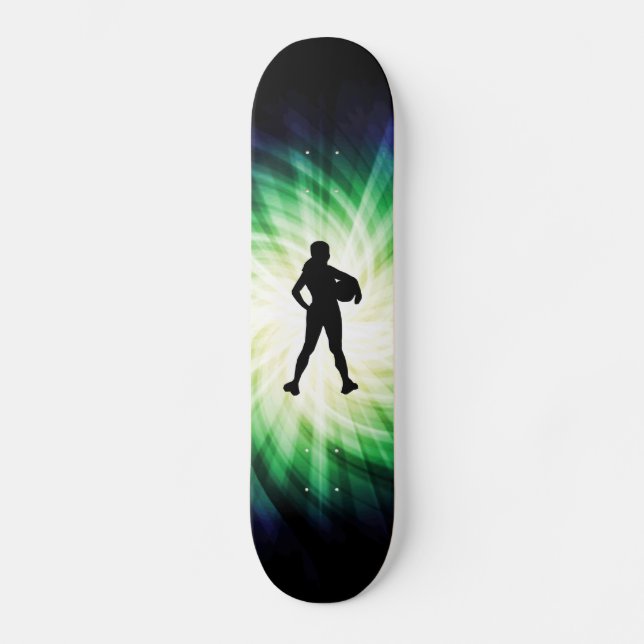 Girl Athlete; Cool Skateboard (Front)