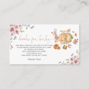 Girl Baby Clothes Baby Shower Books for Baby Enclosure Card