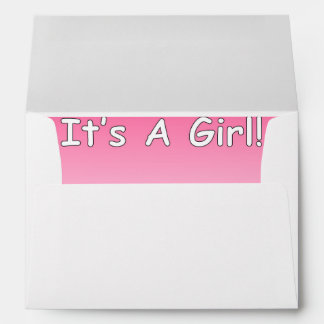 Girl Baby Diaper Surprise Envelopes