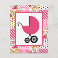 Girl Baby Shower - Girly Patchwork