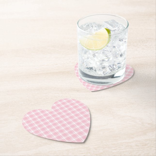 Girl Baby Shower Paper Coaster (Insitu)