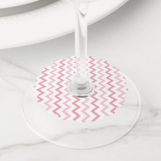 Girl Baby Shower Wine Glass Tag