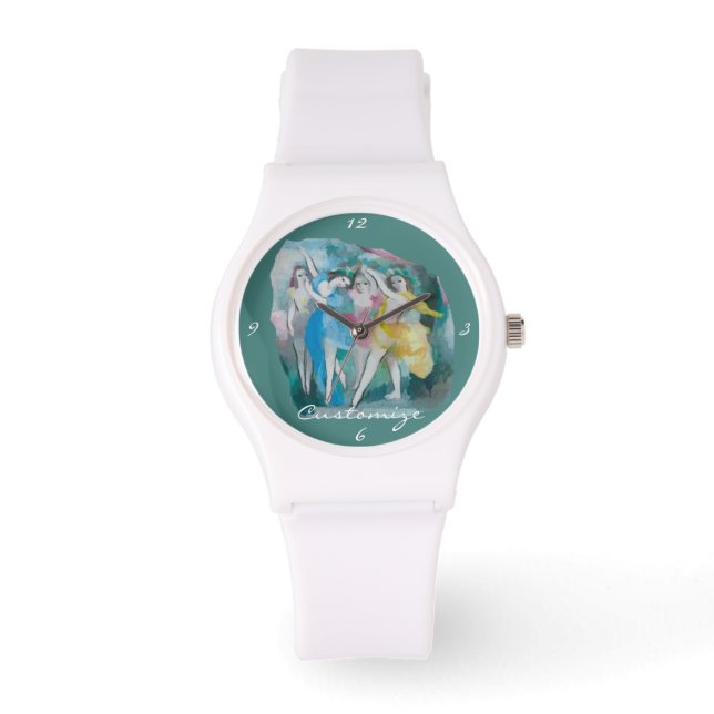 Girl Ballerina Dancers Thunder_Cove Watch (Front)
