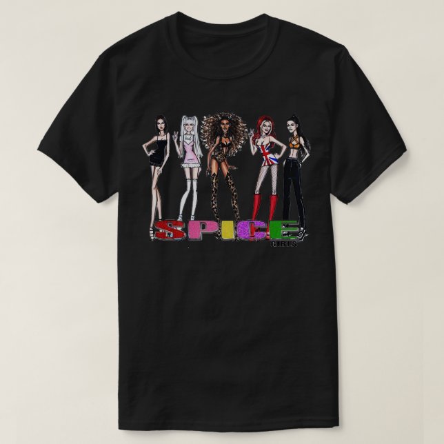 Girl Band Spice Classic T-Shirt (Design Front)