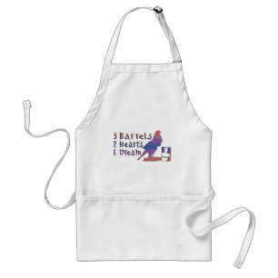 GIRL BARREL RACING STANDARD APRON