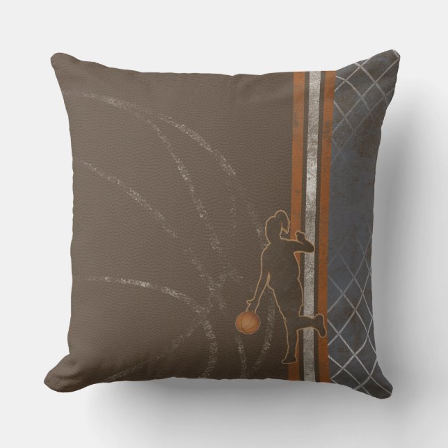 Girl Basketball Pillow (Front)