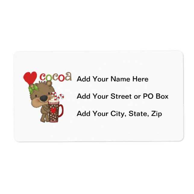 Girl Bear Cocoa Love (Front)