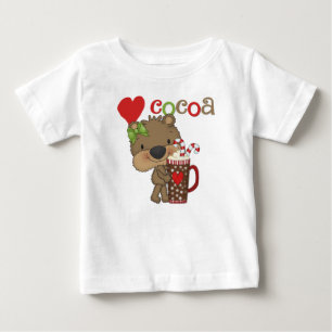 Girl Bear Cocoa Love Baby T-Shirt