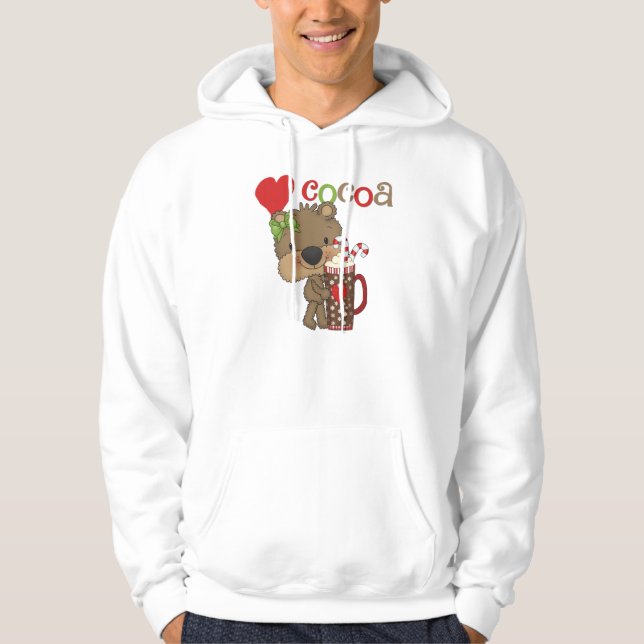 Girl Bear Cocoa Love Hoodie (Front)