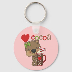 Girl Bear Cocoa Love Key Ring