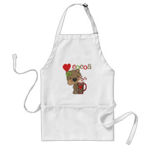 Girl Bear Cocoa Love Standard Apron