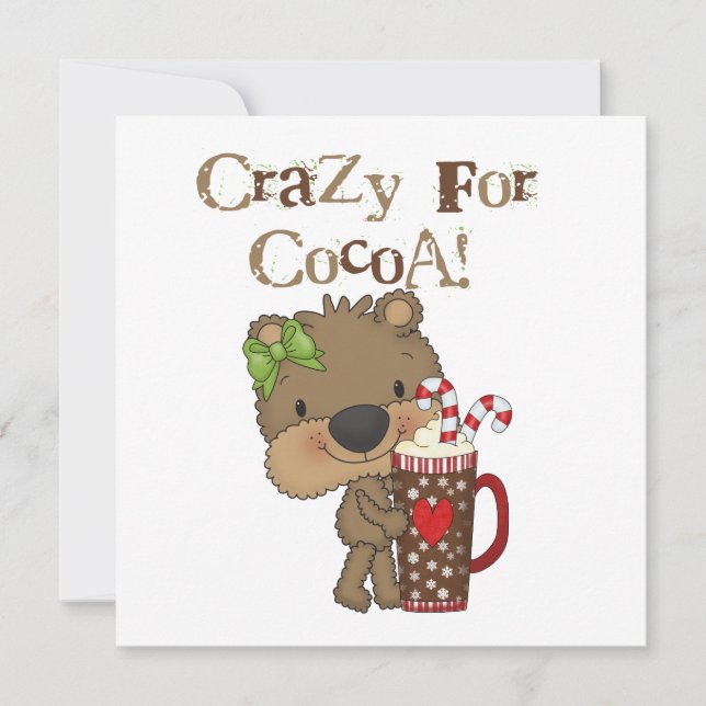 Girl Bear Crazy For Cocoa (Front)