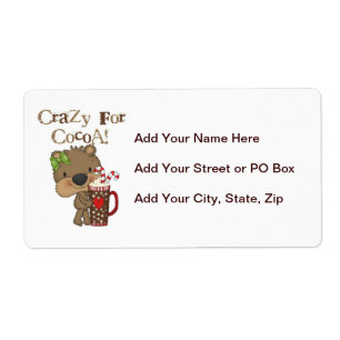 Girl Bear Crazy For Cocoa