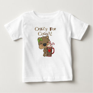 Girl Bear Crazy For Cocoa Baby T-Shirt