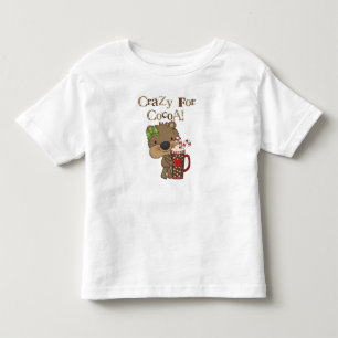Girl Bear Crazy For Cocoa Toddler T-Shirt