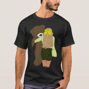girl bear fluffy chubby T-Shirt