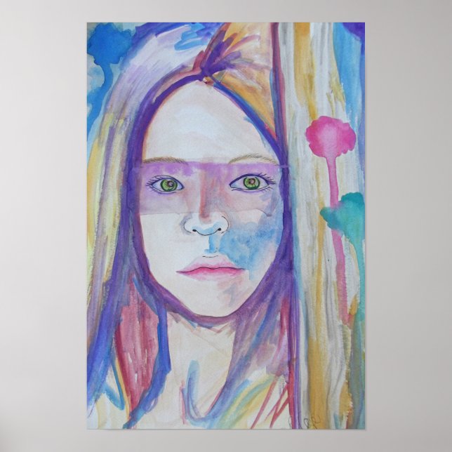 Girl Behind the Door Poster (Front)