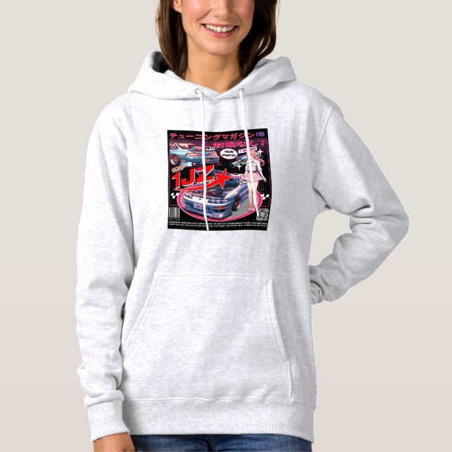 Girl Behind the Wheel: Soarer Stories Hoodie (Front)