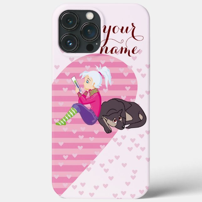 Girl Being in love Case-Mate iPhone Case (Back)