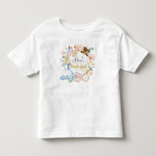 Girl birthday Alice in Wonderland Toddler T-Shirt