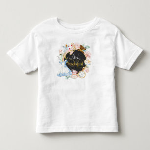 Girl birthday Alice in Wonderland Toddler T-shirt