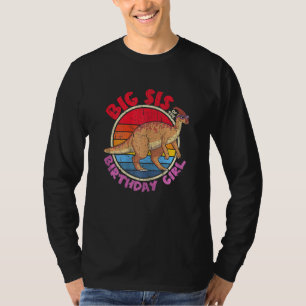 Girl Birthday I Big Sis I Parasaurolophus I Family T-Shirt