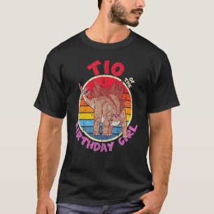Girl Birthday I Tio I Stegosaurus I Family Matchin T-Shirt