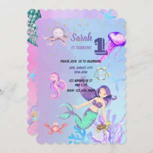 Girl Birthday Invitations