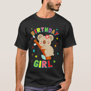 Girl Birthday Koala Bear Cute Part  For Kids - Koa T-Shirt