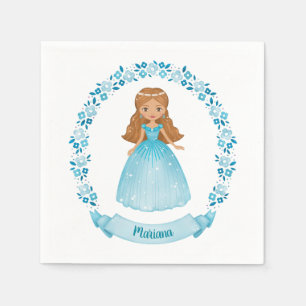 Girl Birthday Party Napkin