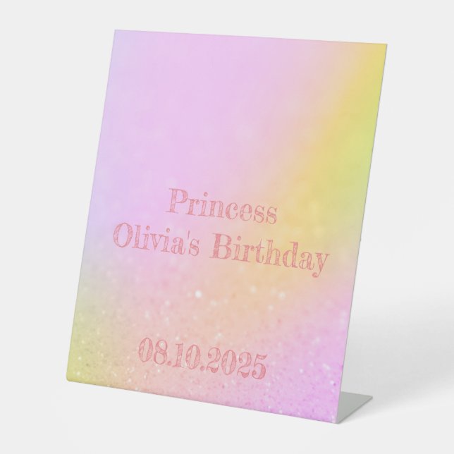 GIRL BIRTHDAY SIGN (Front)