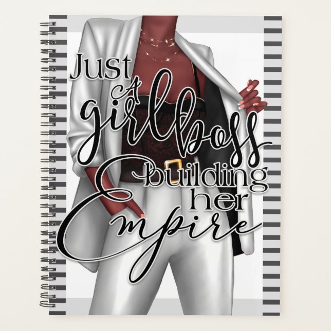 Girl Boss Building Her Empire Planner (Front)