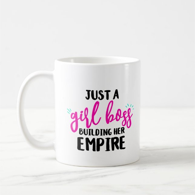 Girl Boss Coffee Mug (Left)