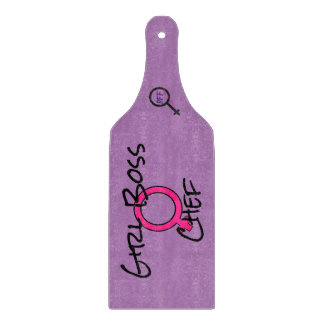 Girl Boss Cutting Board