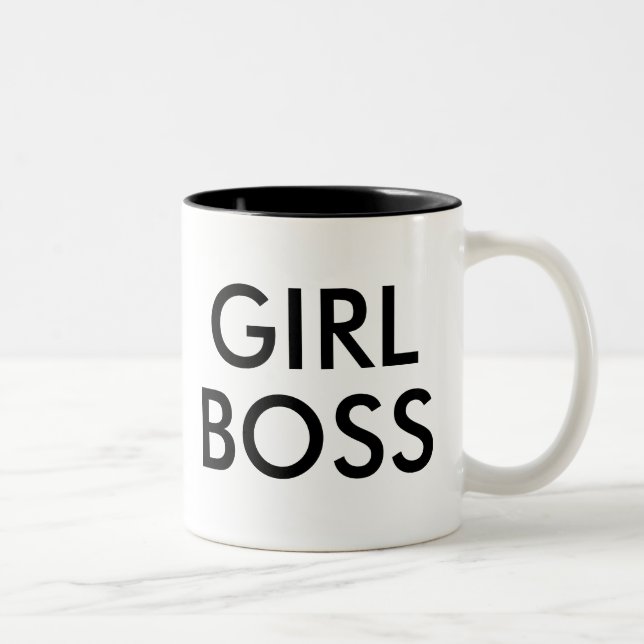 Girl Boss | Funny Humour Slogan Mug (Right)