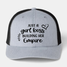 Girl Boss Hat Women Empowerment Baseball Cap