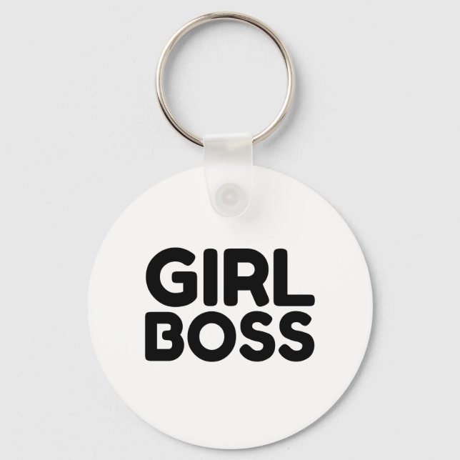 GIRL BOSS KEY RING (Front)