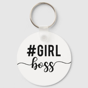 girl boss key ring