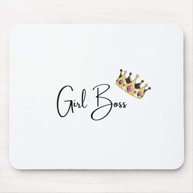 Girl Boss Mousepad (Front)