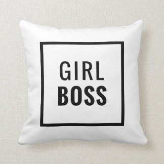 Girl Boss Pillow