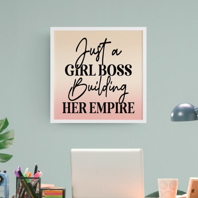 Girl Boss Poster (Creator Uploaded)
