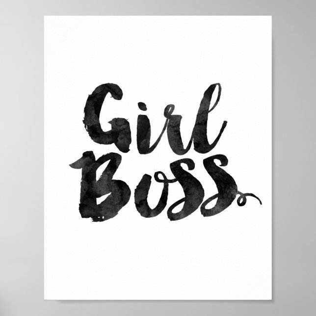 Girl Boss Poster (Front)