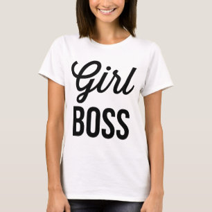 GIRL BOSS Retro Typography Women's T-Shirt