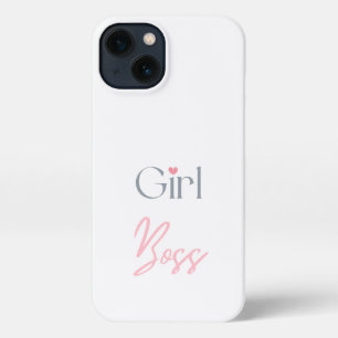 Girl Boss Stylish Empowerment for Women Who Lead iPhone 13 Case