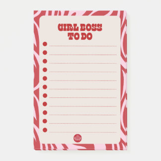 girl boss_To-do List Post-it Notes