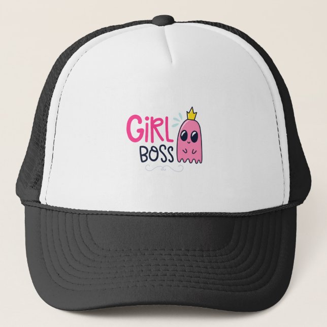 Girl Boss Trucker Hat (Front)