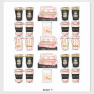 Girl Boss Women High Fashion Planner Decals