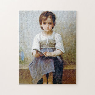 Girl, Bouguereau Jigsaw Puzzle